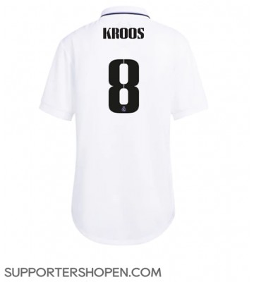 Real Madrid Toni Kroos #8 Hemma Matchtröja Dam 2022-23 Kortärmad